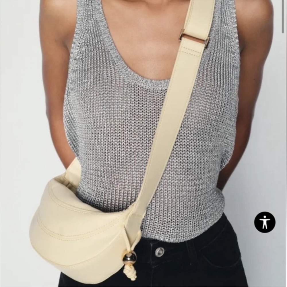 Zara Oval Crossbody Bag